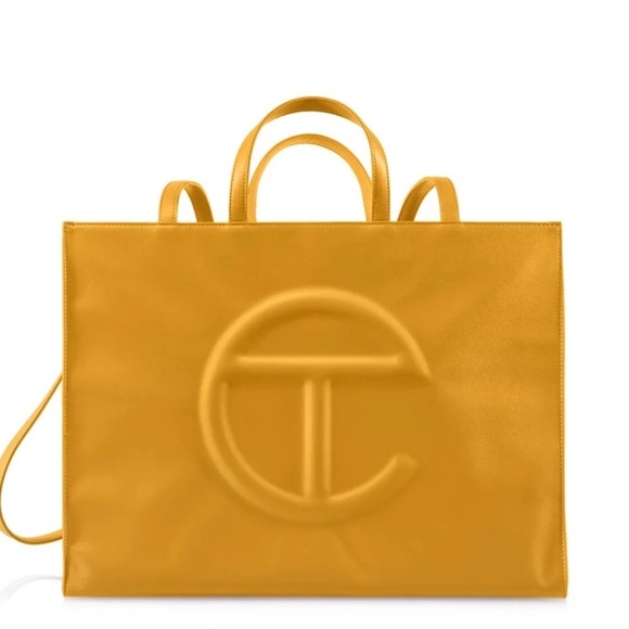 Large mustard Telfar - Picture 2 of 3